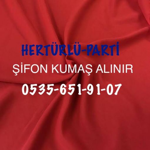  Şifon kumaş alanlar 